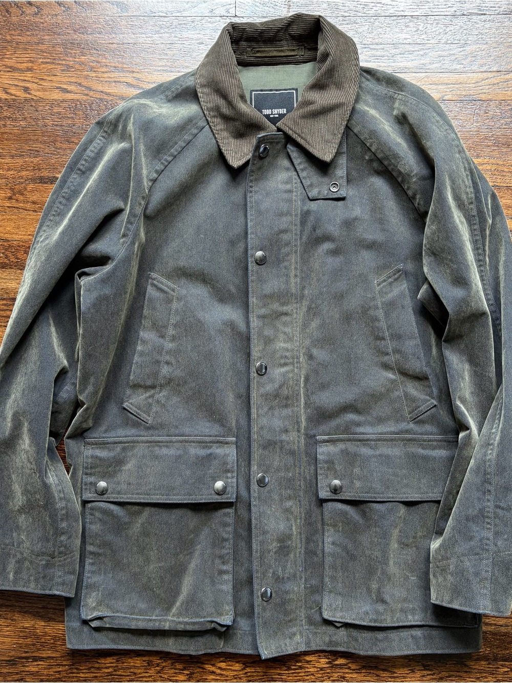 Todd Snyder Long Canvas Stable Jacket